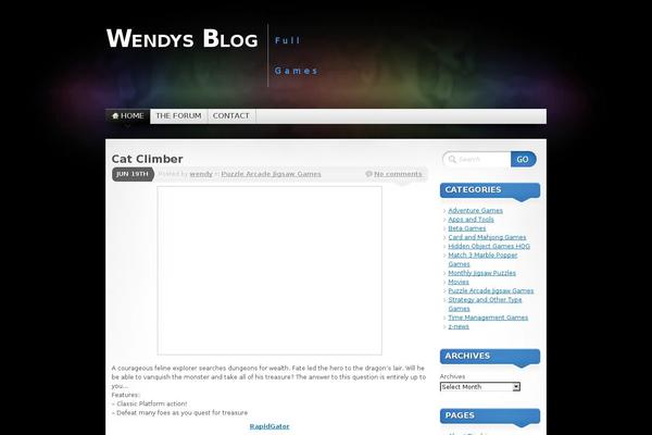 Site using Archives Calendar Widget plugin