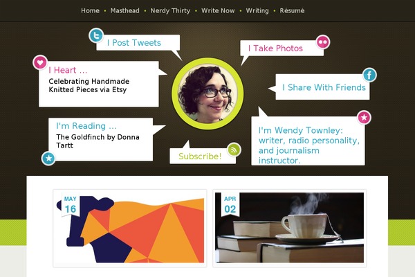 Wendy theme site design template sample