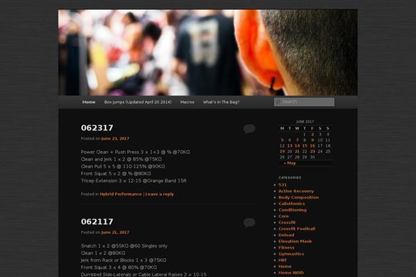 Twenty Eleven theme site design template sample