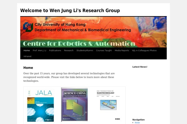 Site using CollabPress plugin