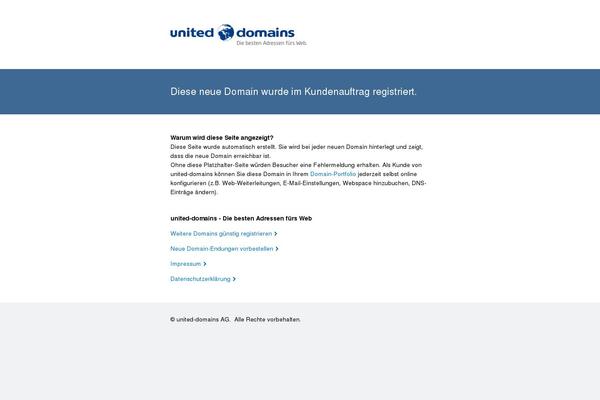 Cocoa theme site design template sample