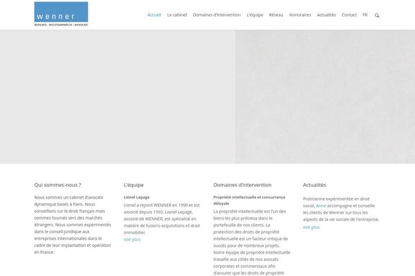 wenner.eu site used Durus