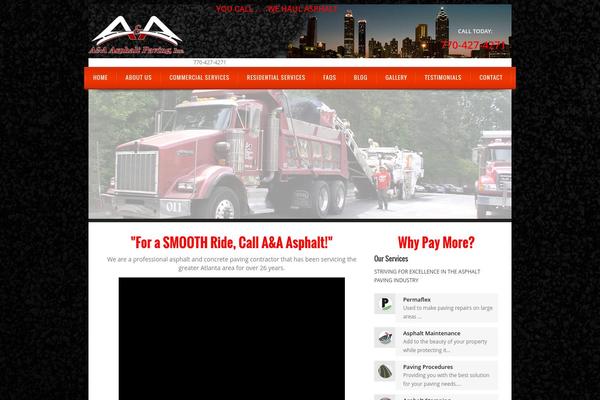 Starkers theme site design template sample