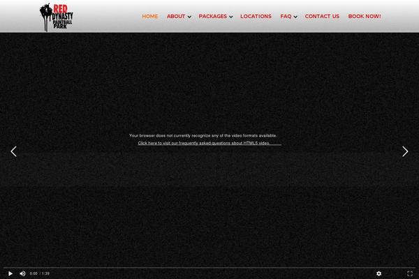 Dynamix theme site design template sample