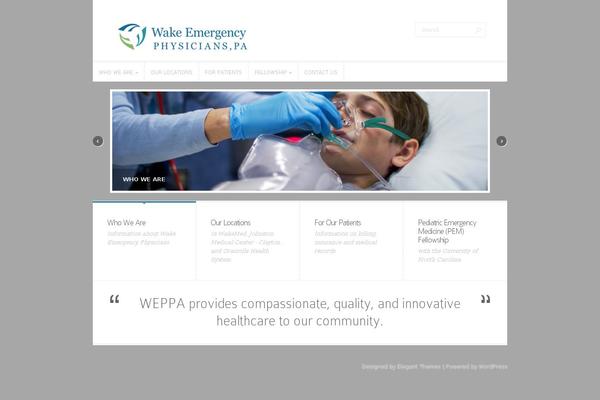 Trim Child theme site design template sample