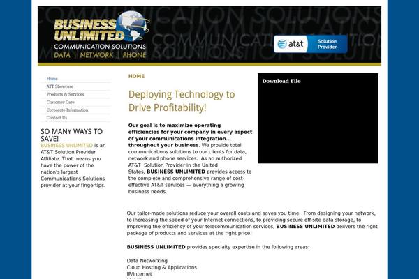 Museum Core theme site design template sample