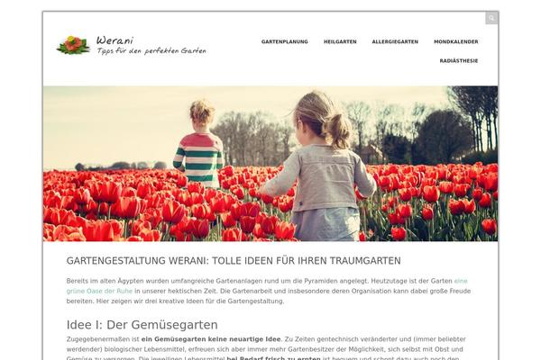 Corsa theme site design template sample