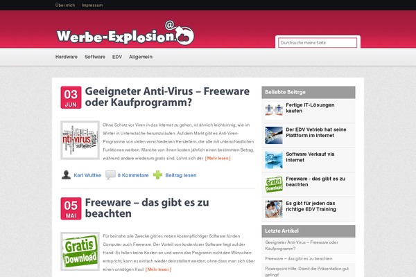 werbe-explosion.de site used Arkham