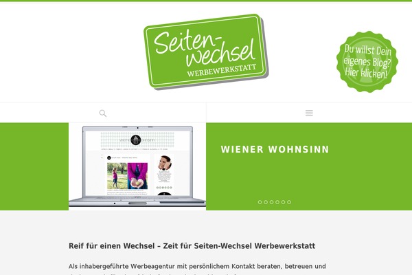werbeagenturflensburg.de site used Seitenwechsel