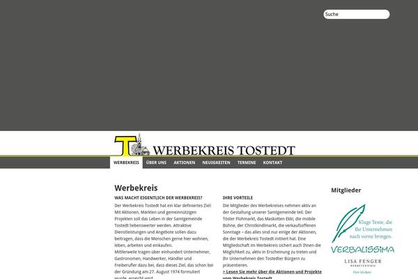 Hive theme site design template sample