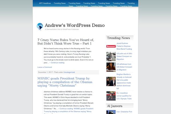 A Dream To Host theme site design template sample
