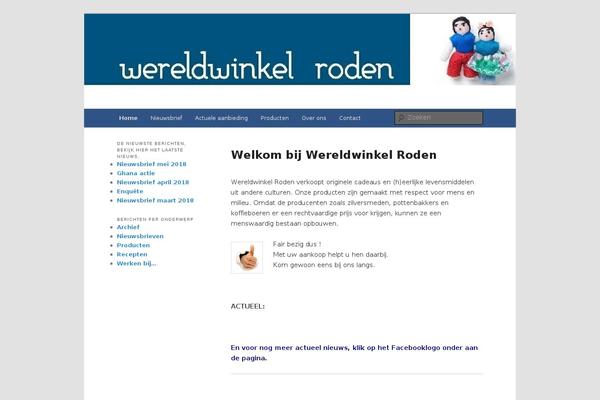Site using Twenty Eleven Theme Extensions plugin