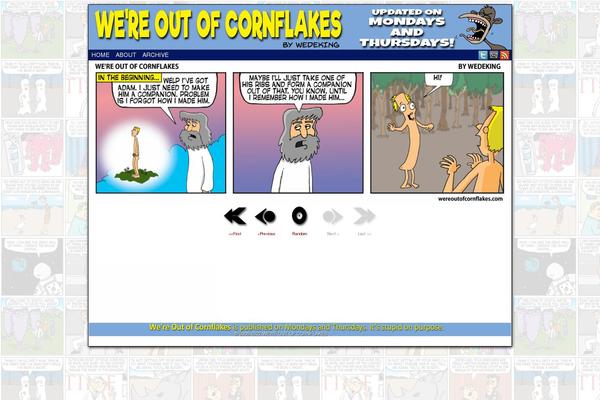 ComicPress theme site design template sample