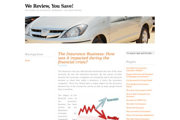 wereviewyousave.com site used Neoclassical