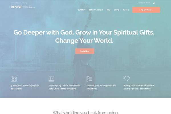 Leadengine-child theme site design template sample