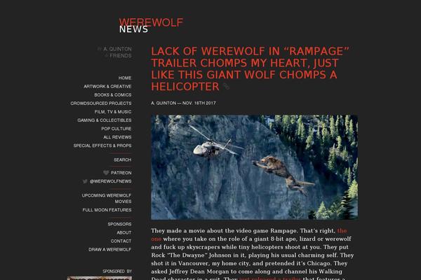 werewolf-news.com site used Davis