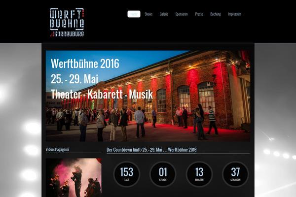 Vibration theme site design template sample