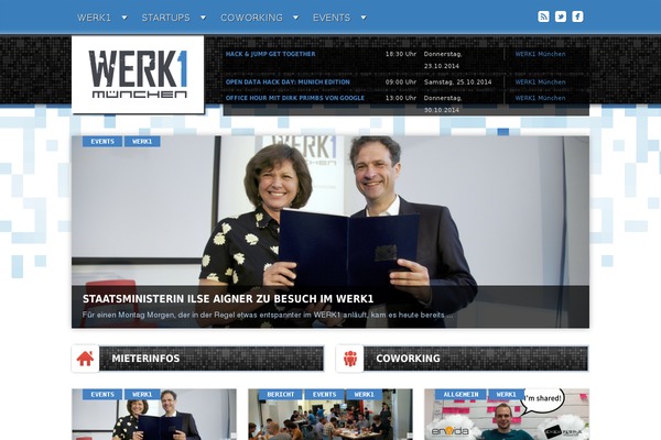 werk1muenchen.de site used W1theme