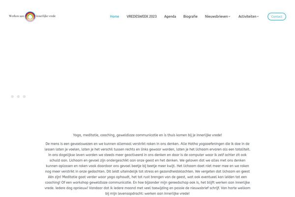 werkenaaninnerlijkevrede.nl site used Mandala