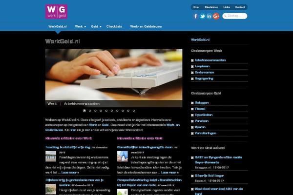 Site using Crafty Social Buttons plugin