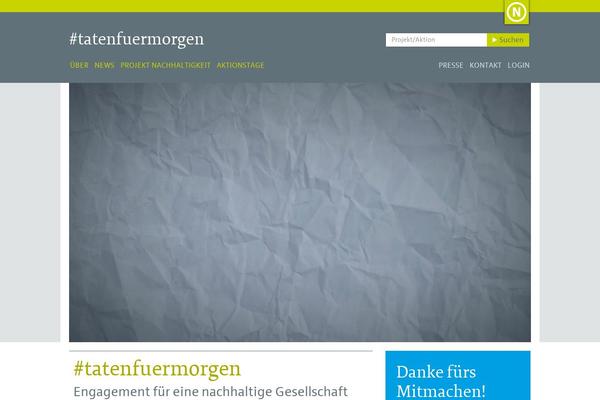 Site using Wordpress-social-stream plugin