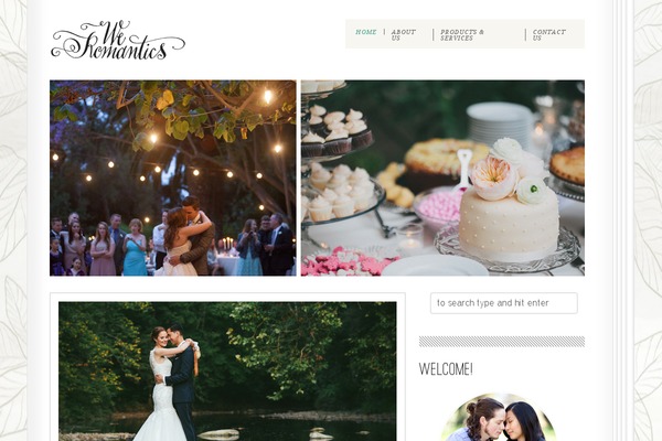 weromantics.com site used Magazine Blog