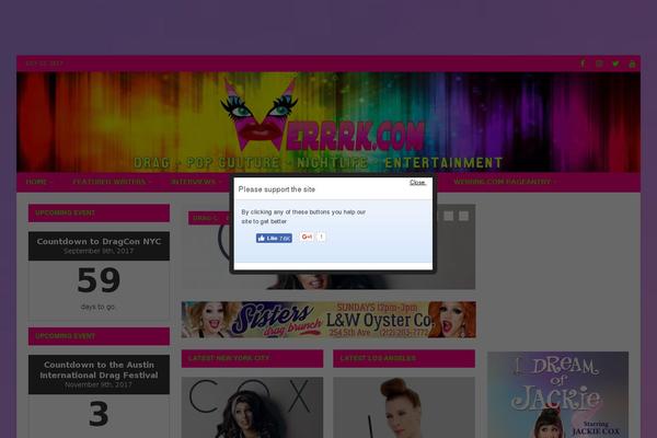 Site using Zoxpress-plugin plugin