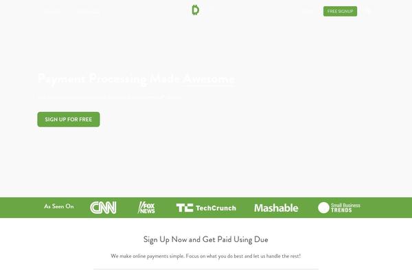 wesabe.com site used Duenew