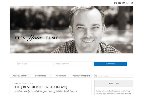Get Noticed theme site design template sample