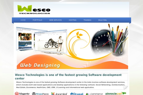 Site using Bannerspace Slideshow plugin