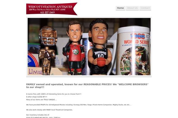 Gallery theme site design template sample