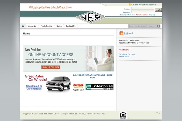 Site using Easy Heads Up Bar plugin