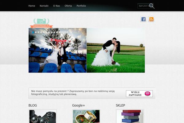 Boldy theme site design template sample