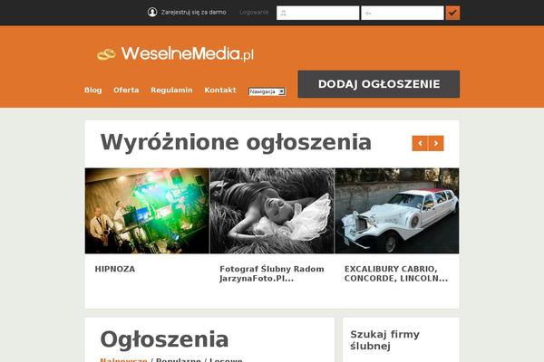 Site using Widget Post Slider plugin