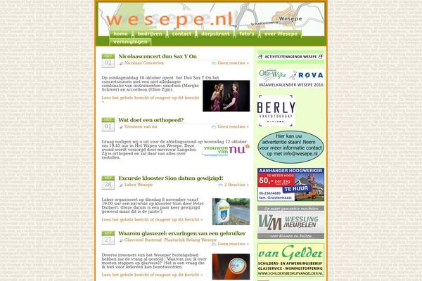 Glossyblue 1 4 theme site design template sample