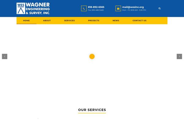 Structure theme site design template sample