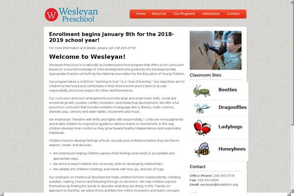 Pekaboo theme site design template sample