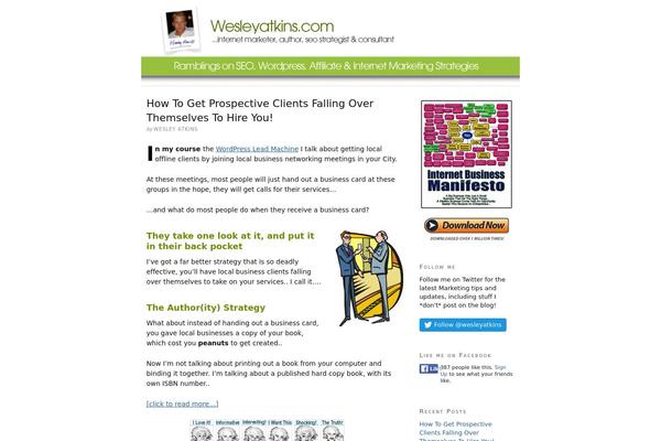 Site using Drop Caps plugin