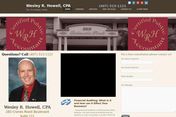Bizco theme site design template sample