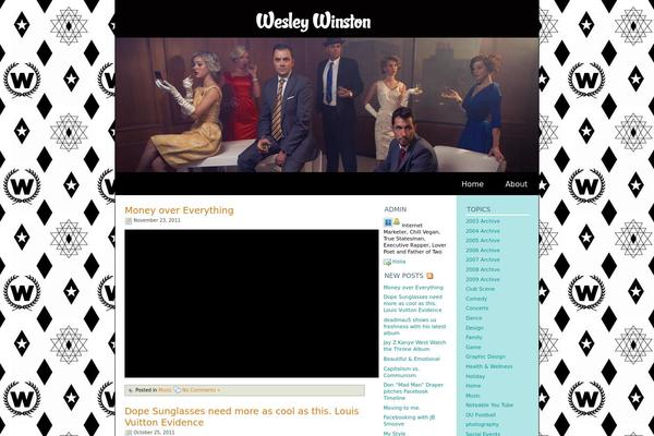 Cleaker theme site design template sample