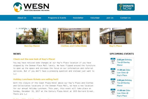 Site using Simple Staff List plugin