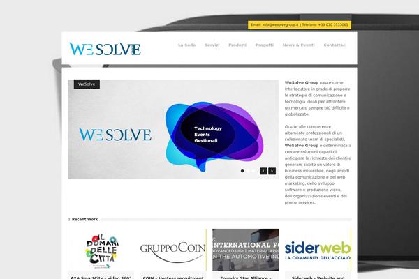 Scope theme site design template sample