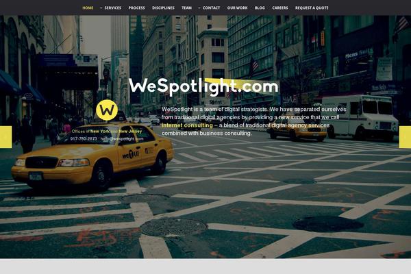 Scroller theme site design template sample