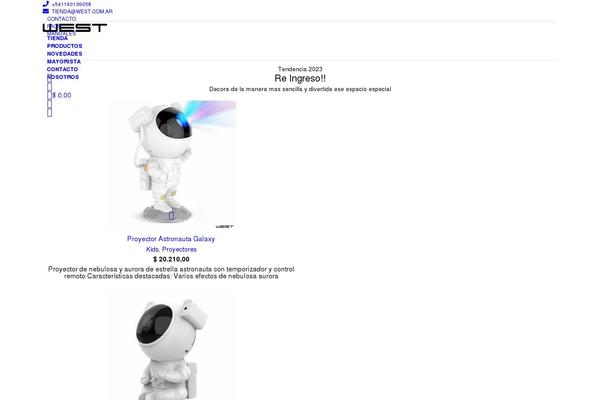 WoodMart theme site design template sample