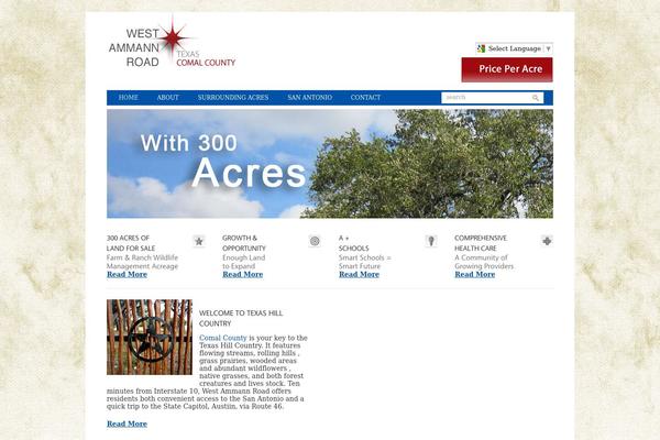 Enterprise theme site design template sample