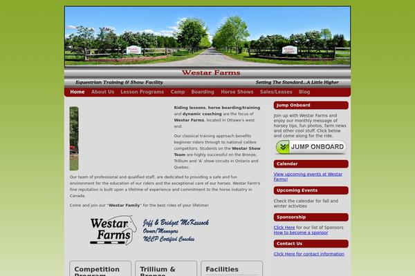 Smallbiz theme site design template sample
