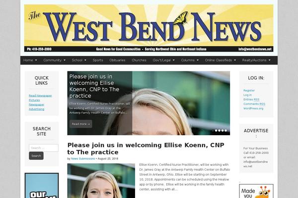 Site using Ad King Pro plugin