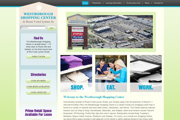 westboroughshoppingcenter.com site used Weaver Ii Child