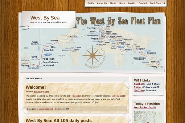 Adventure Journal theme site design template sample