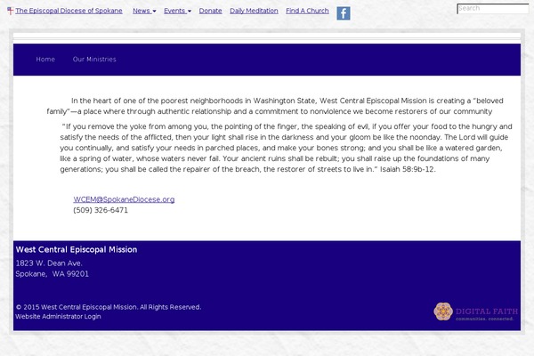 Tempera theme site design template sample
